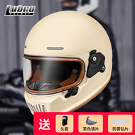 Mũ bảo hiểm xe máy Lubro retro toàn mặt mùa đông cá tính xe máy hành trình mũ bảo hiểm được chứng nhận 3c mũ bảo hiểm bốn mùa nón phượt mũ bảo hiểm đẹp