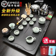 hướng dẫn sử dụng bàn trà điện Khay trà hoàn toàn tự động gia đình, ấm đun nước, bộ ấm trà tích hợp, phòng khách hiện đại, bàn pha trà đơn giản, bộ biển trà lớn hoàn chỉnh ban tra dien bộ pha trà điện