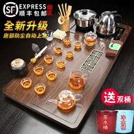 Hộ gia đình khay trà đáy hoàn toàn tự động làm đầy nước tích hợp hiện đại đơn giản trà Bộ hoàn chỉnh nhẹ sang trọng bàn trà lớn trà biển bàn uống trà điện bàn trà điện thông minh cao cấp