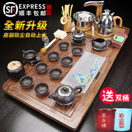 Khay trà gia đình hoàn toàn tự động, ấm đun nước, bộ trà tích hợp, bàn trà phòng khách hiện đại, bộ trà văn phòng hoàn chỉnh bàn pha trà bằng điện bộ ấm trà điện