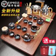 Khay trà hoàn toàn tự động, ấm đun nước, bộ trà tích hợp, bàn trà phòng khách hiện đại tại nhà, bộ trà văn phòng hoàn chỉnh hướng dẫn sử dụng bàn trà điện bộ bàn trà điện cao cấp