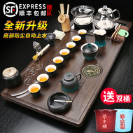 bộ pha trà điện Hộ gia đình khay trà hoàn toàn tự động đáy nước sôi tích hợp bộ phòng khách kung fu trà lớn bàn trà trà biển bàn trà điện bàn pha trà bằng điện