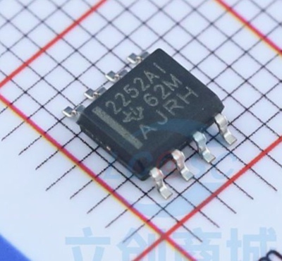 全新TLC2252 TLC2252AIDR 2252AI 轨到轨双路运算放大器芯片SOIC8