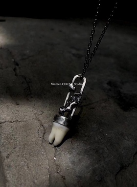 手工小众纯银项链设计定制