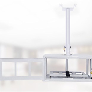 新品 投影机吊g架投影机吊箱伸缩加厚防盗吊笼投影仪吊篮吸顶带锁