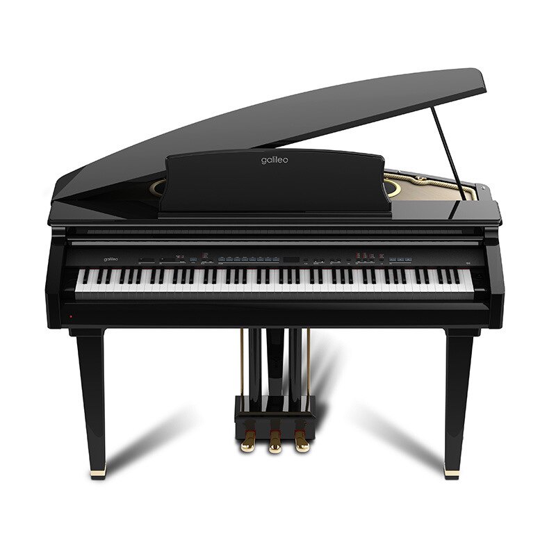 伽利略g3黑色(漆面)小三角演奏专用电钢琴88键专业级智能数码钢琴
