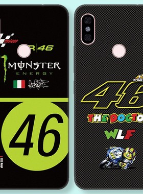 王一博罗西vr46摩托车适用于红米note5/6pro/note7/7pro/s2手机壳