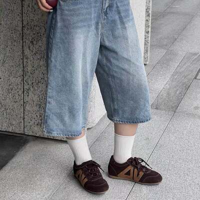 复古真皮软底德训舒适百搭休闲   1303#