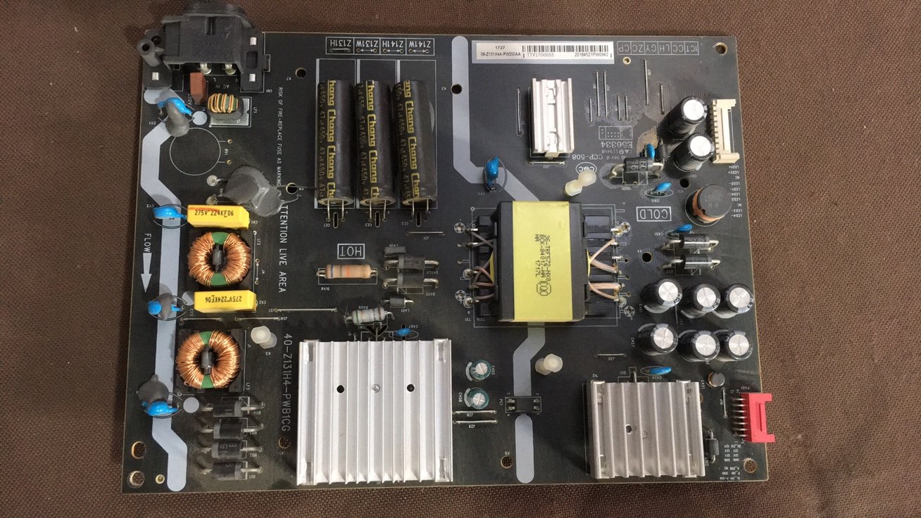 原装雷鸟I55-UI 电源板40-Z131H4-PWB1CG 08-Z131H44-PW200AA