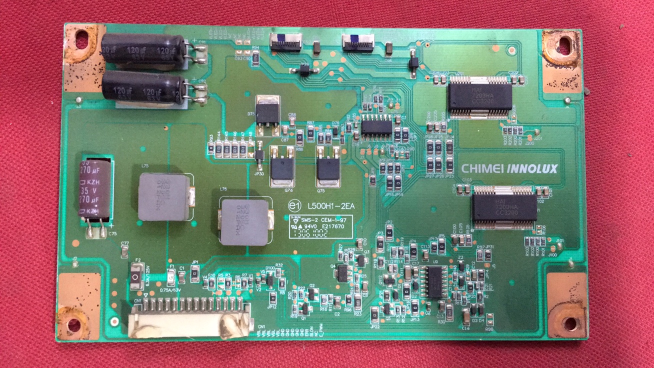 康佳LED50M6180AF 液晶电视恒流板 L500S6-2EA 屏V500HJ1-LE1