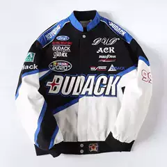 Dudack New Heavy-Duty Embroidery Unisex Trendy Hip-Hop Loose Baseball Jacket Autumn and Winter Thickened Coat Jacket
