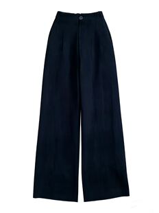 子春夏韩系爆款 玉米专享 高级感复古蓝休闲裤 5622 直筒裤