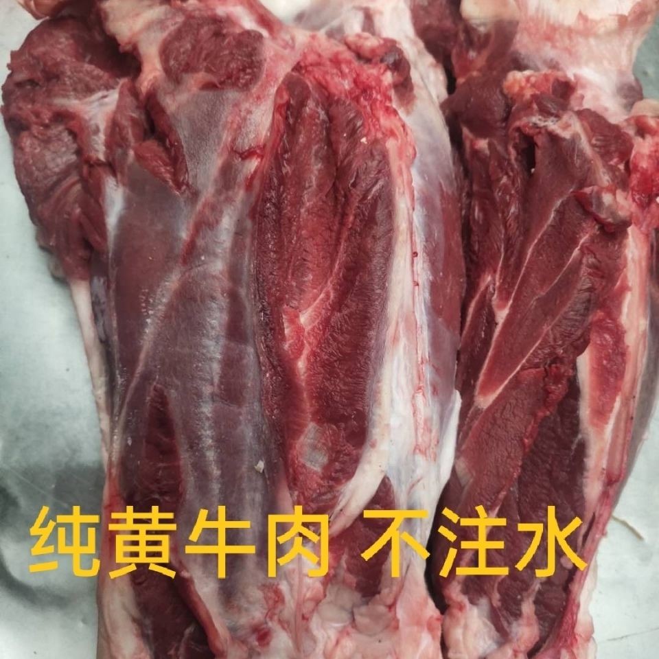 新鲜牛腱子肉冷冻现杀