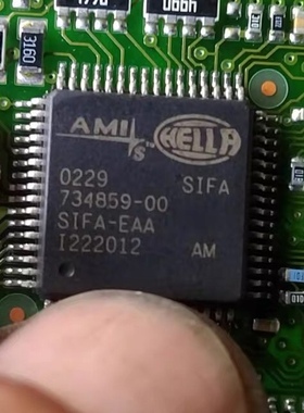 734859-00 SIFA-EAA 帕萨特B5领驭舒适电脑板易损芯片