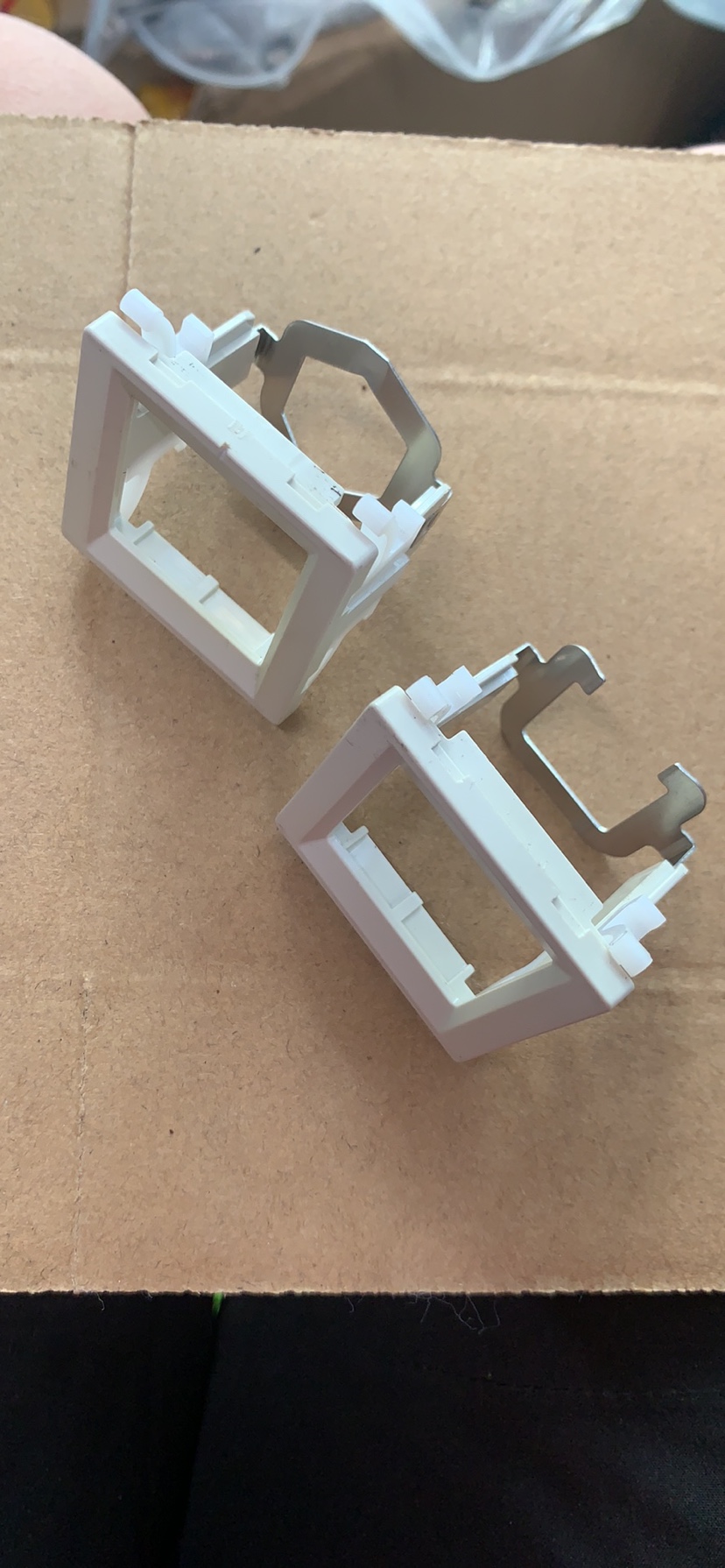 SMC ISE40 ZSE40A ISE80 80F W1 原装面板支架 压力表 安装框