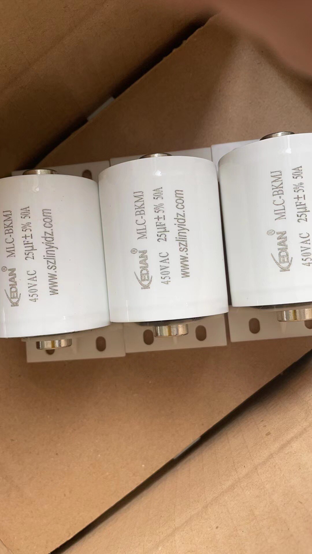 25UF450VAC薄膜电容器KEDIAN
