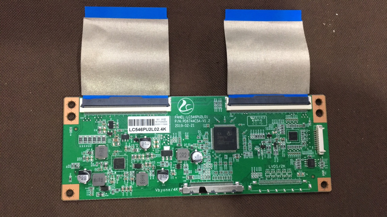 PPTV 55VU4逻辑板PD6744C5A—V1.2 LC546PU2L01