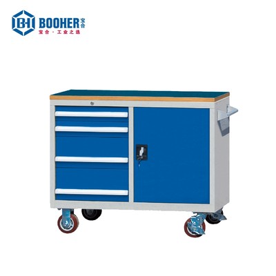 宝合BOOHER 4抽屉组合工具车1000x600x865mm  0603103