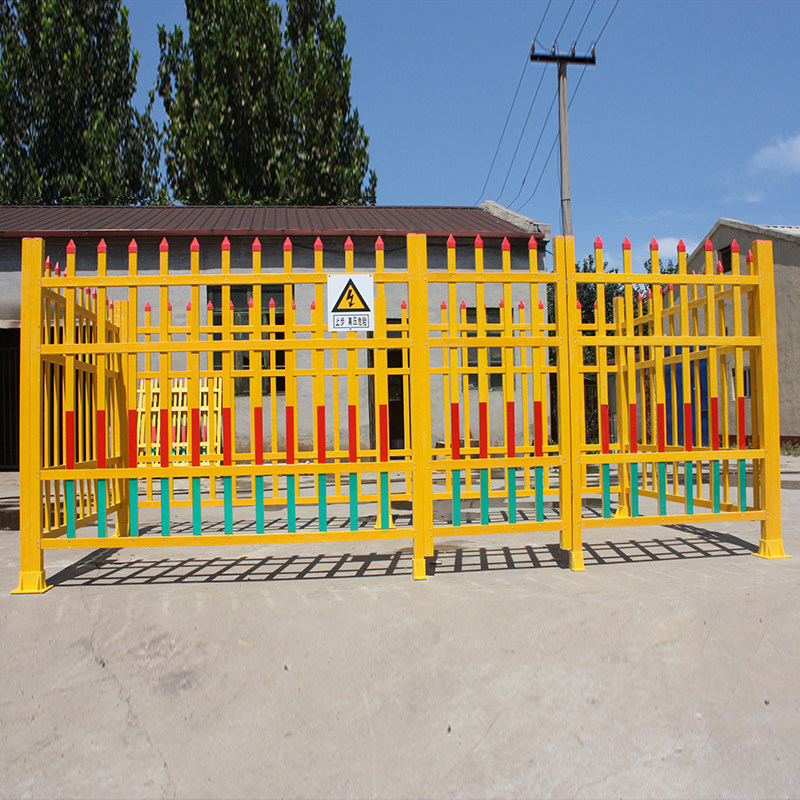 变压器围栏电力施工安全绝缘箱变专用玻璃钢变电站配电箱防护栅栏