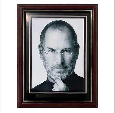 包邮遗像框老人相框带卡纸永远怀念黑花可放a4小12寸照片