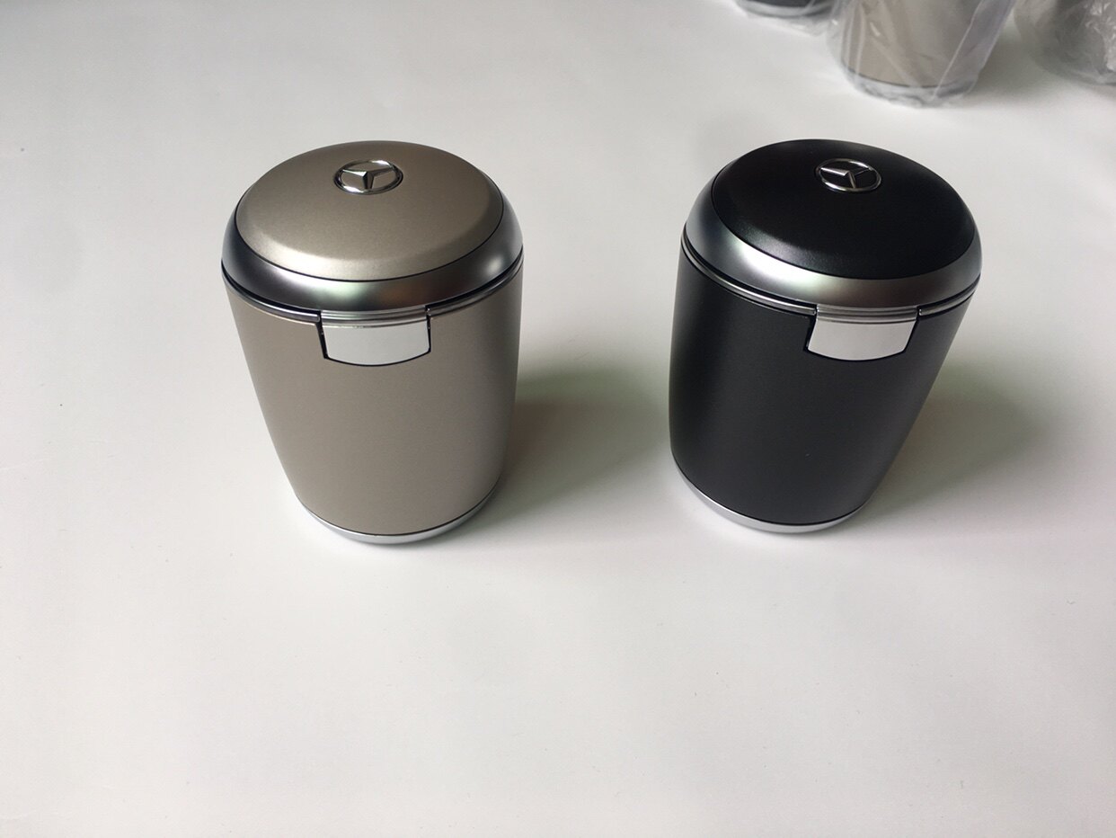 适用奔驰车载原厂烟灰缸4S原装C系S系E系GLC GLA CLSGLEAMG正品
