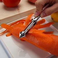 German double-sided peeler A6, a German-style apple peeler, kitchen fruit knife, household peeler, multi-functional thumbnail 2