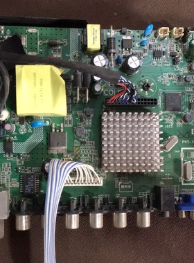 原装39寸杂牌主板P45-338 V3.0配屏熊猫边板LC390TA2A实图拍摄