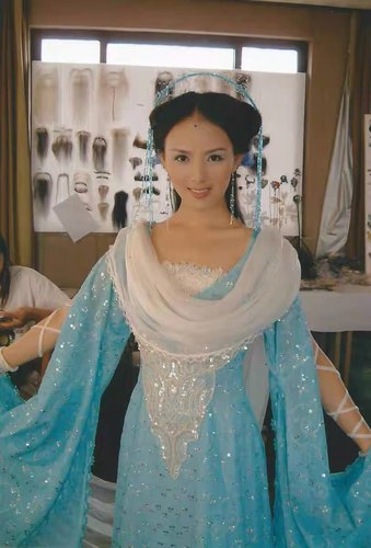 欢天喜地七仙女影视古装蓝儿六公主出租大全套，七套曹艳本尊租过