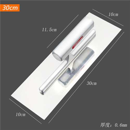 厂家不锈钢抹子刮腻子工具抹灰刀油漆工泥水工V抹泥刀批刀批