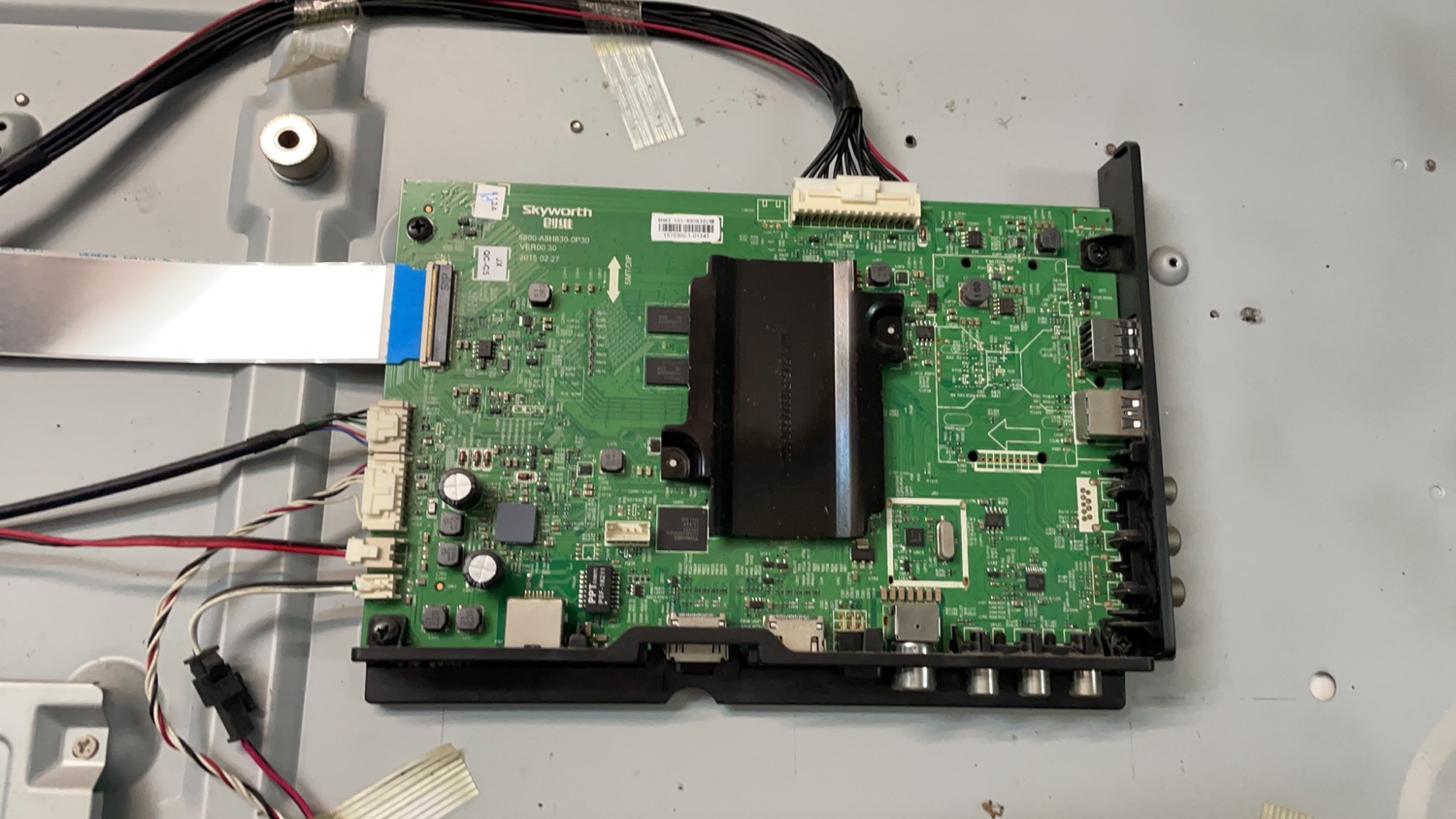 原装创维55M5/6 55E6000主板5800-A8H830-0P30 8H83屏RDL550WY