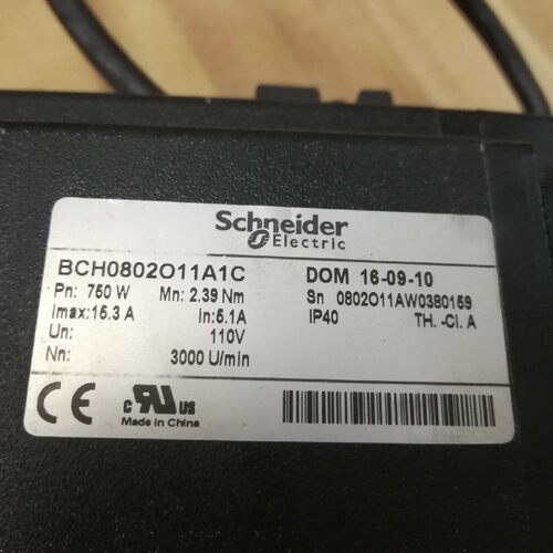 施耐德伺服驱动器 BCH0802O11A1C BCH0802011A1C 现货 750W  直拍