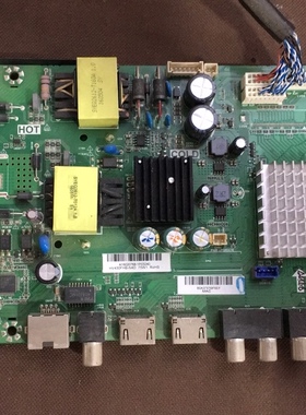 实拍 原装海尔LE43AL88U51主板TP.MS638.PB731配屏BOEI430WU1