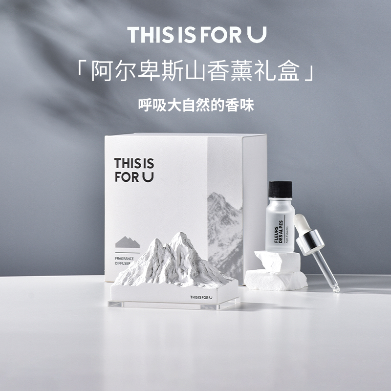 THISISFORU阿尔卑斯山扩香石香薰礼盒套装无火香氛生日礼物伴手礼