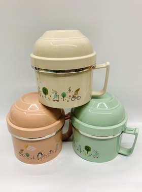宿舍汤杯碗筷保温饭盒带盖不锈钢