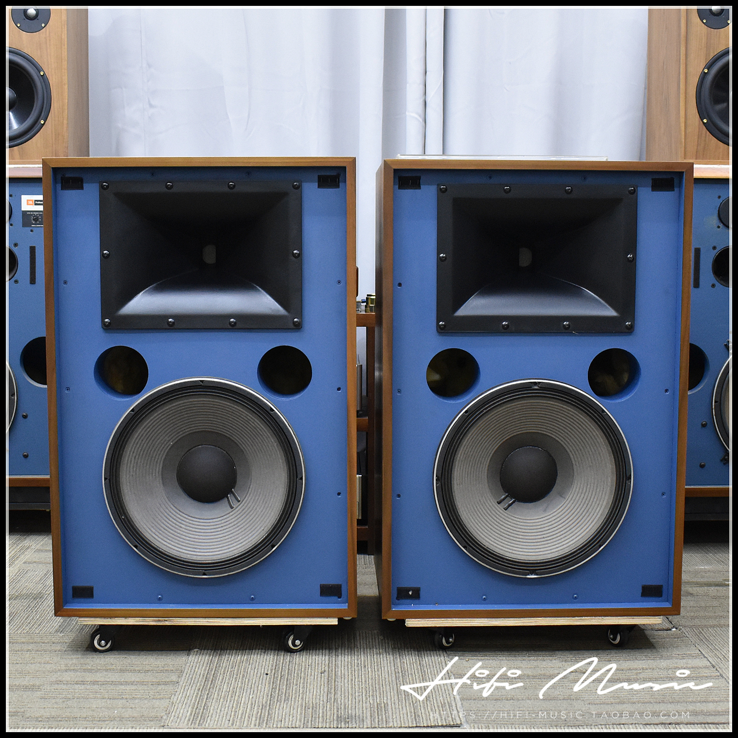 二手原装美国进口 JBL/4726A hifi发烧监听15寸低音大型落地音箱