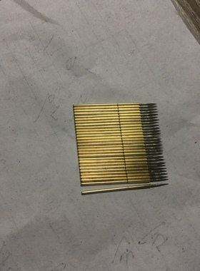 铍铜弹簧尖针铍铜尖针铍铜镀金尖针10um尖铍铜弹簧尖针