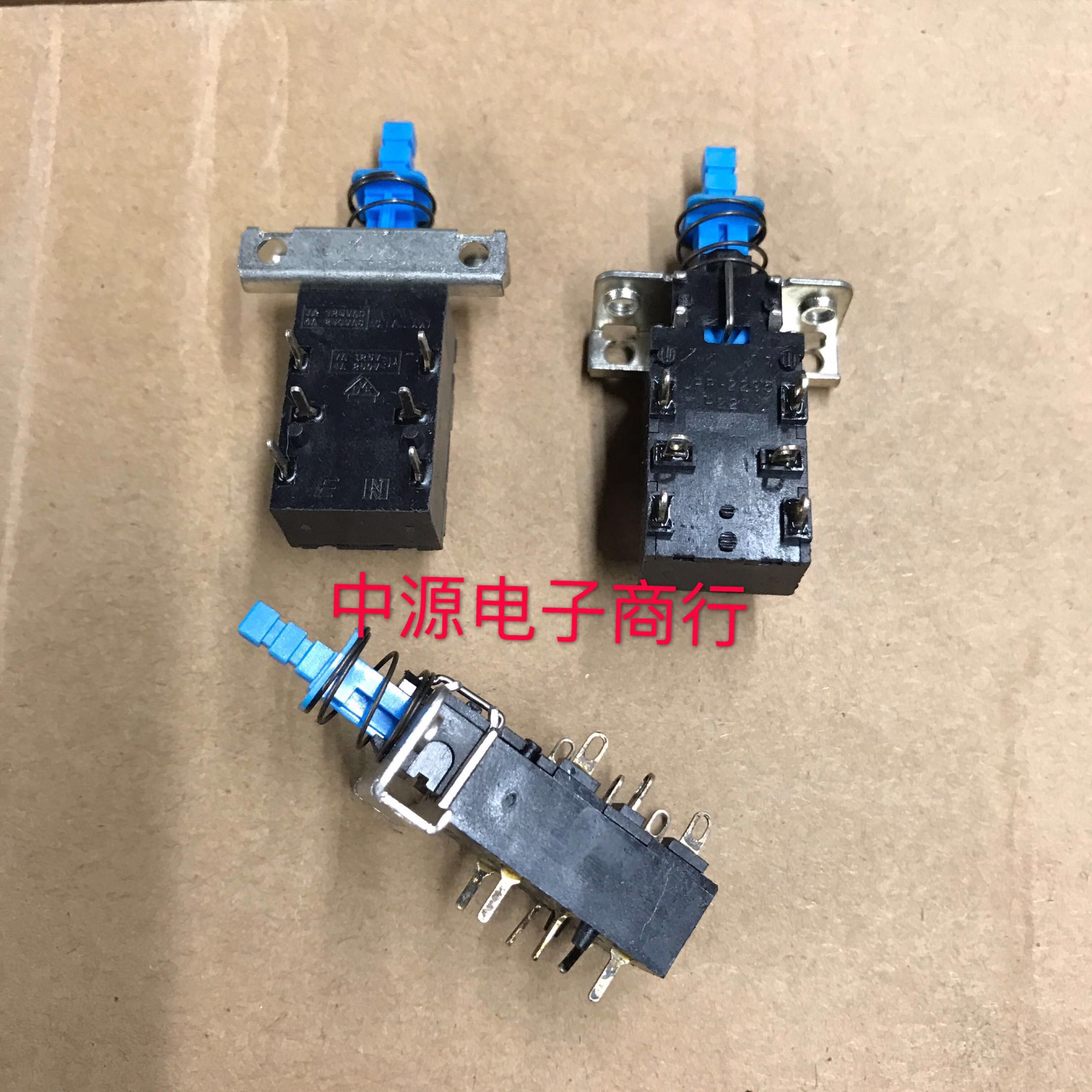 台产电源开关jpp-2295m p227 7A125V~ 4A 250V~12脚