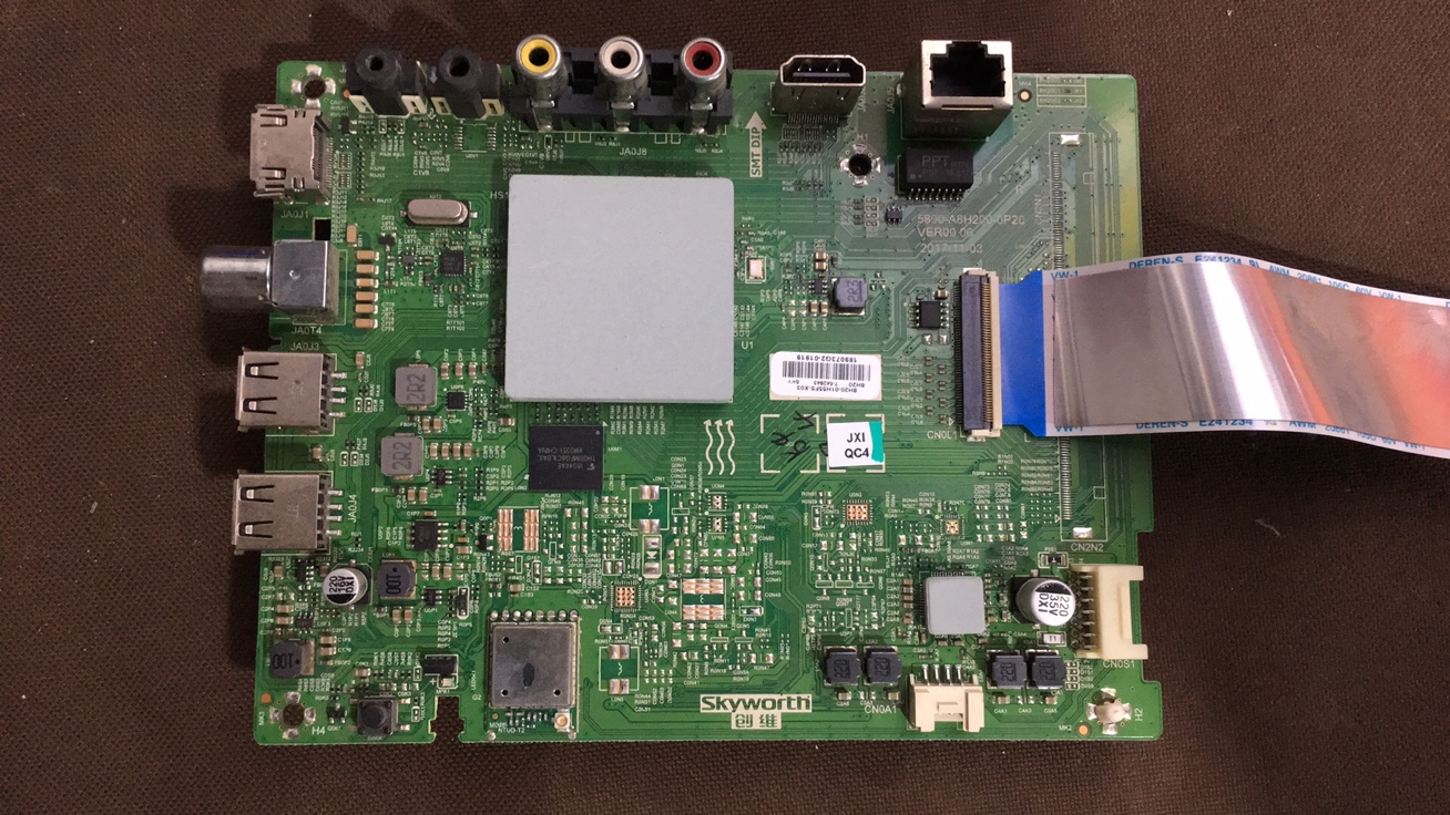 单屏线创维55E5 55F5主板5800-A8H200-0P20屏RDL550WY(CD0-303)