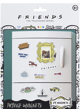 现货Friends x Paladone 老友记联名冰箱贴套组25个 新年圣诞礼物