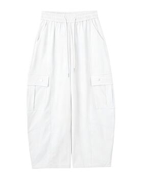 【小乐专享】多巴胺弯刀工装裤子美式酷飒街舞裤冲锋阔腿裤4012