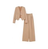 女KLG25835 春秋韩系高级感套装 玉米专享