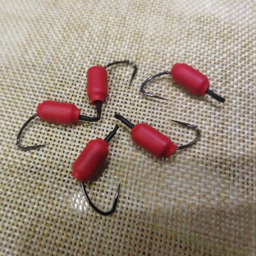 配重钩柄铅皮冰钓锚鱼钩