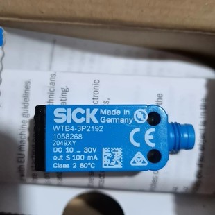 现货 3P2192 正品 1058268传感器原装 SICK西克 WTB4