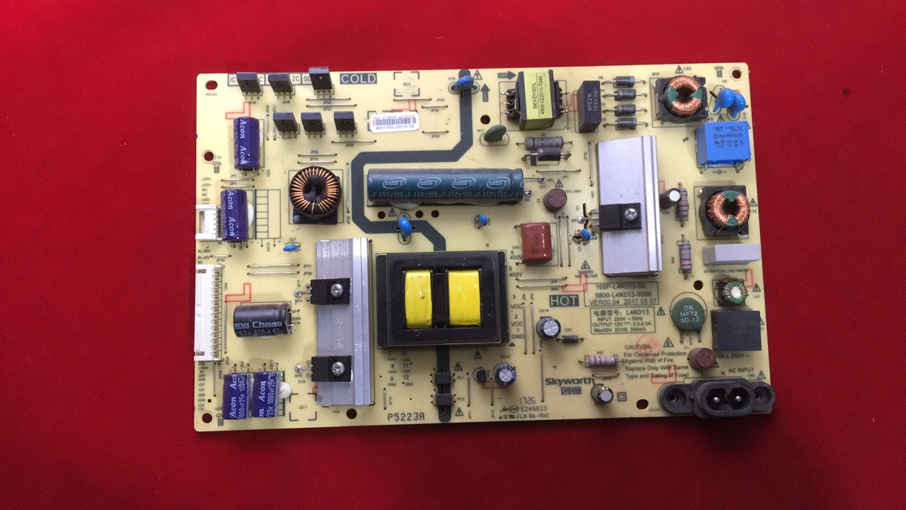创维43G6A 43H5 43Q3A 电源板5800-L4K013-0000 168P-L4K013-00