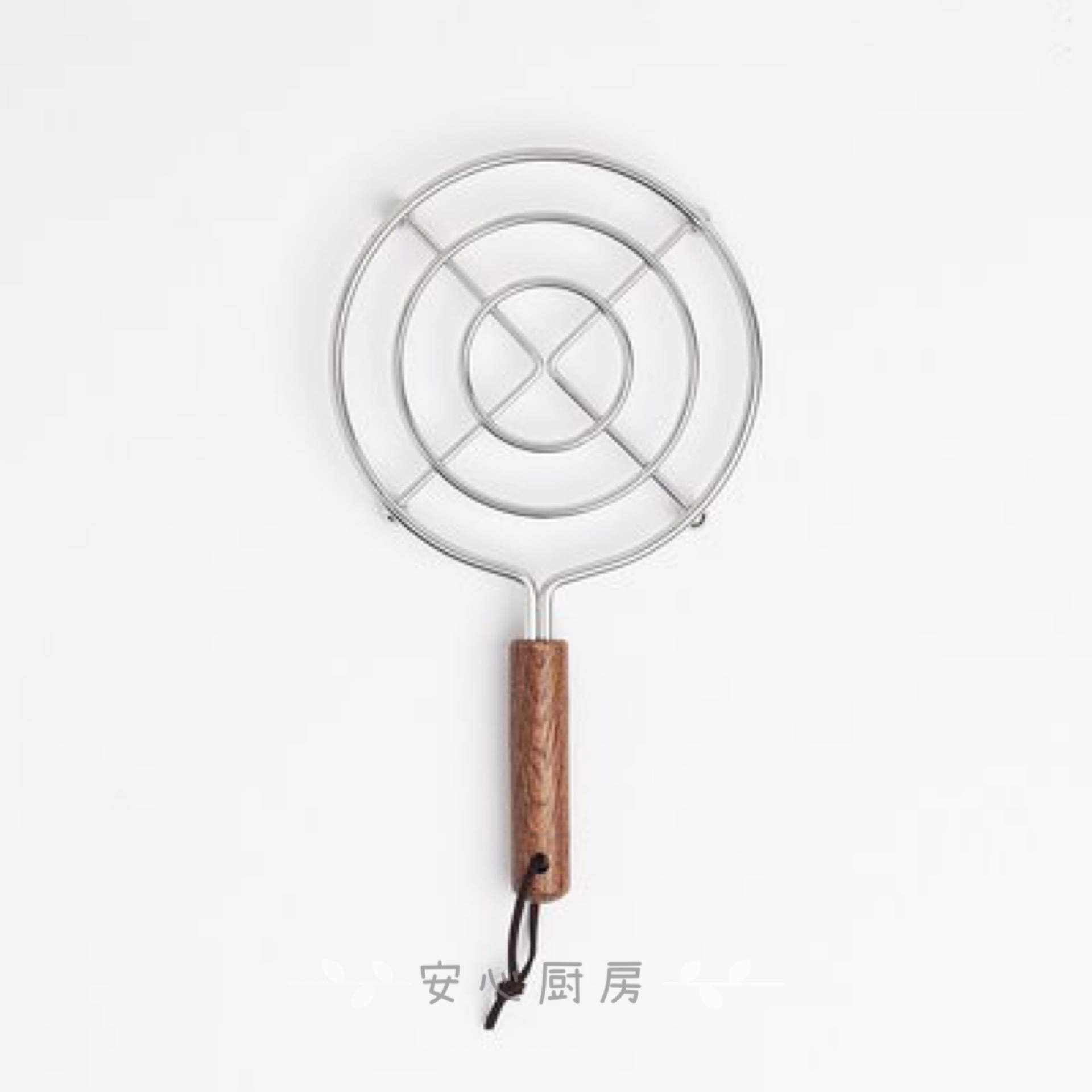 清仓特价 韩国制造进口JAJU天然纯木手柄304不锈钢锅垫隔热垫锅架