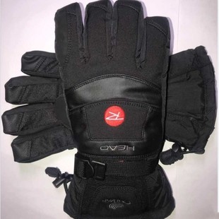 HEAD，仿羊皮户外零下3O度超防水，加厚保暖，触屏手套，工厂直销