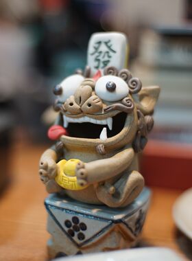 刘灶的瓷器店麻将小狮发白多款式
