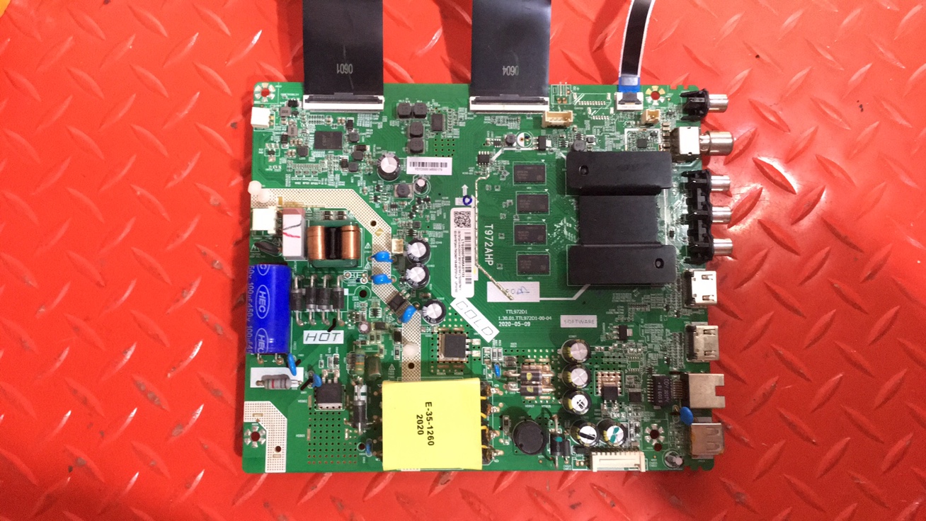TCL 55F8主板1.30.01.TTL972D1-00-04 T972AHP屏LVU550NDELCS9W12