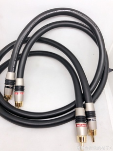 美国MonsterM1000I单晶铜发烧音响RCA音频线CD功放连接线 包邮