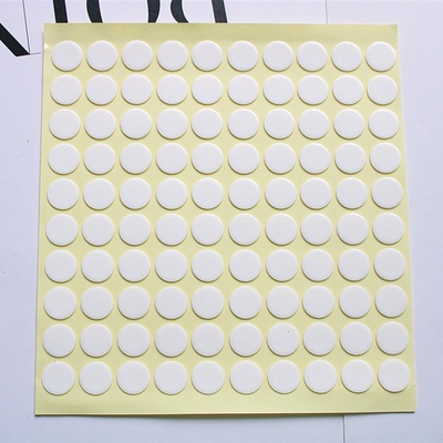 透明高粘胶贴 水杯收纳盒手机壳美容多用途装饰固定圆形双面胶